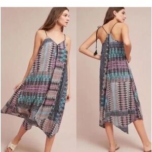 Anthropologie Akemi + Kin Riviera Multicolored and Tassel tied Dress
